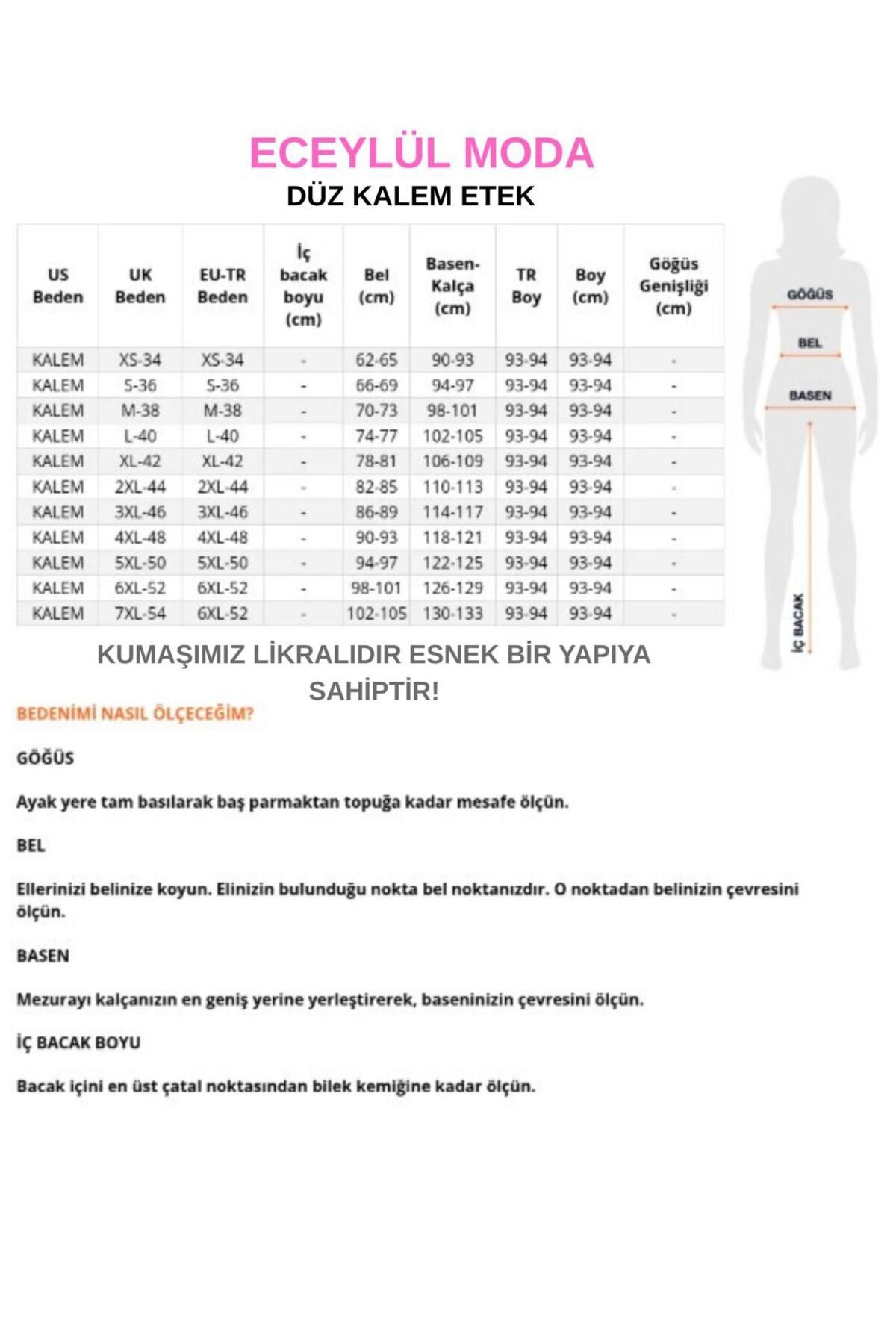 Düz Uzun Siyah Kalem Etek – Kiremit