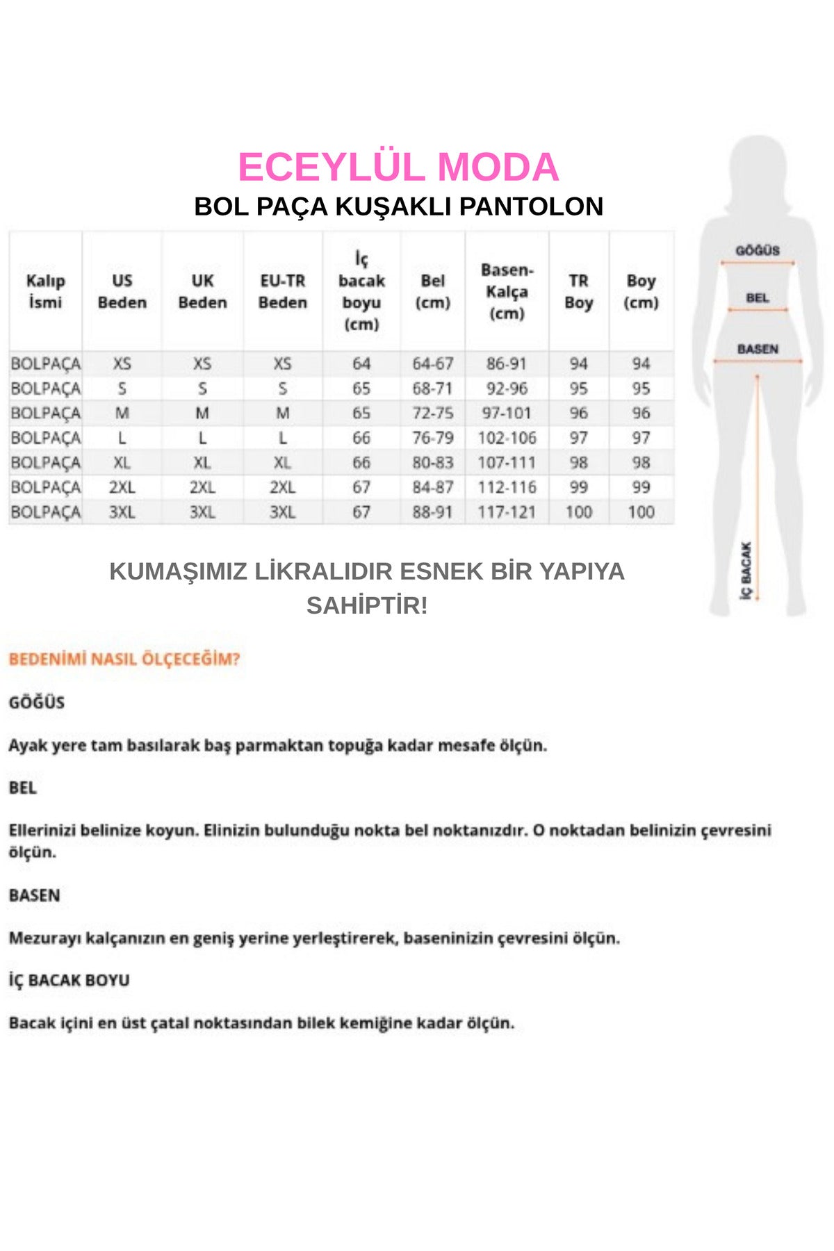 Kadın Scuba Krep Bolpaça Kuşaklı Pantolon – Füme